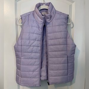 Loft lavender / lilac puffer vest